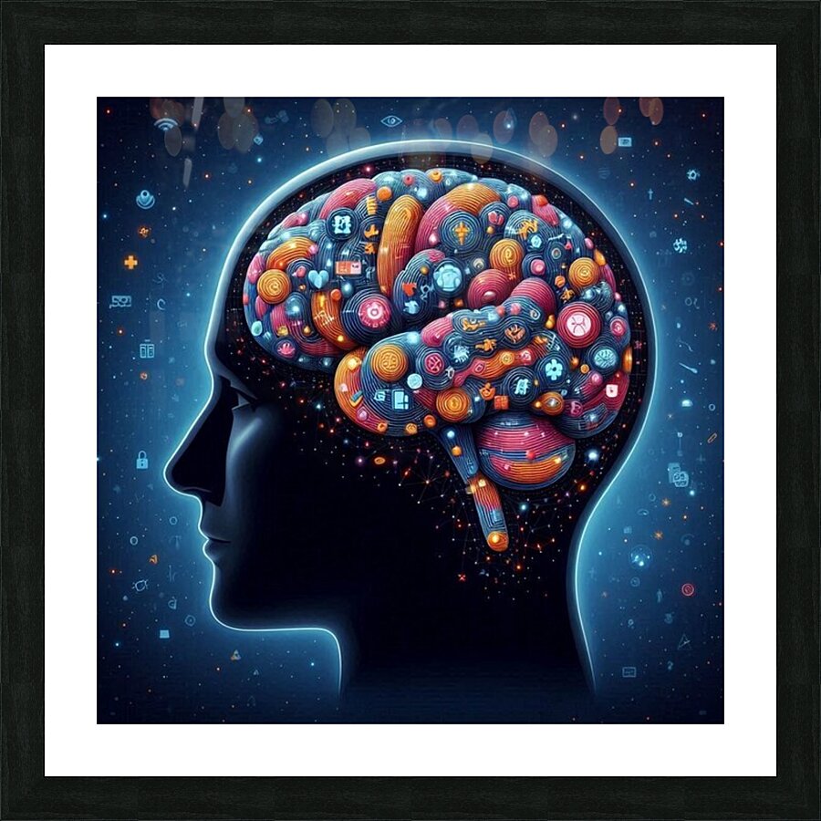 Braineeez 328 Picture Frame print