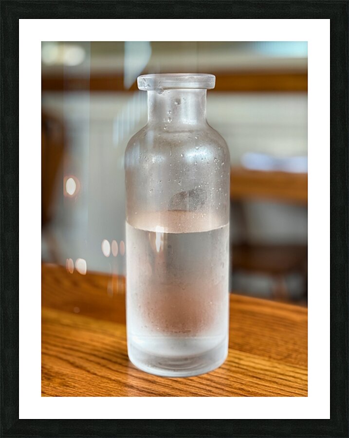Frosted Glass Decanter Picture Frame print