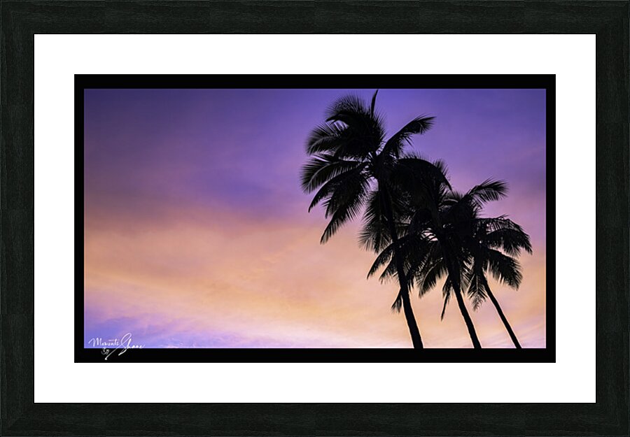 Sunset Paradise Picture Frame print