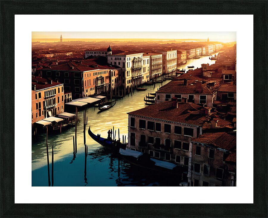 VENICE SUNRISE......WIDESCREEN Picture Frame print