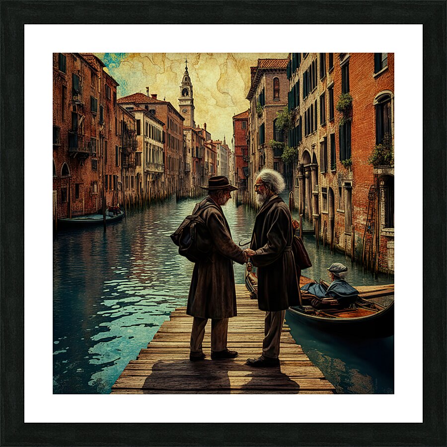 TIL WE MEET AGAIN Picture Frame print