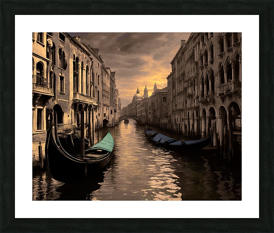 ICONIC VIEW......SELECTIVE COLORING Picture Frame print