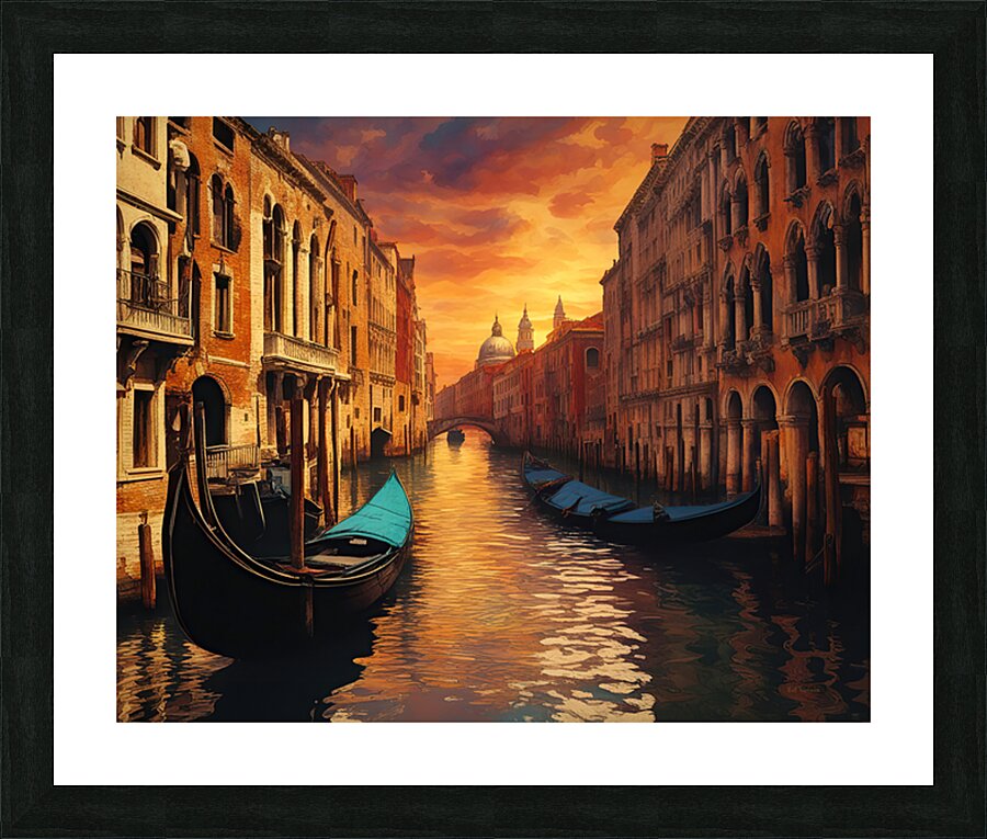 ICONIC VIEW Picture Frame print