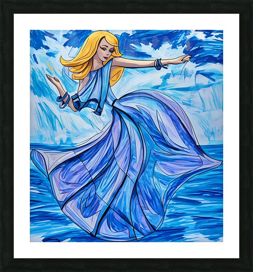 ArtXcl 006 Fashion illustration Picture Frame print