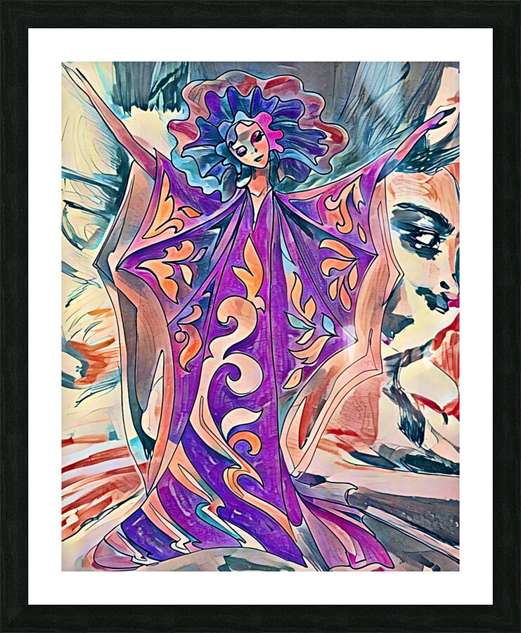 ArtXcl 038 Fashion illustration Picture Frame print