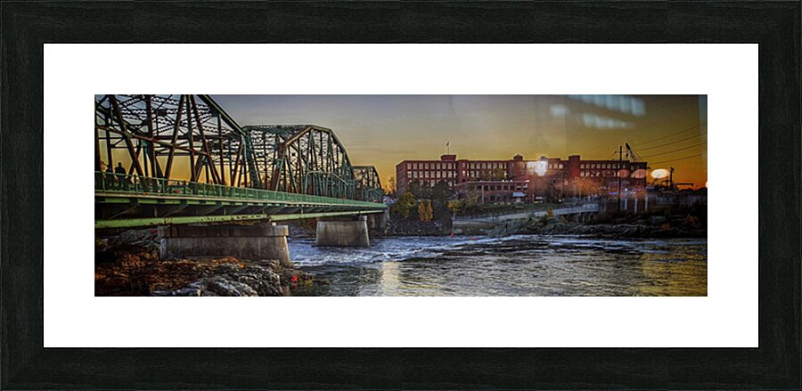 History at Sunset Picture Frame print