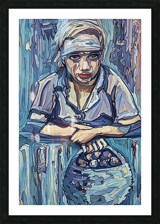 ArtXcl 040 Fashion Illustration Picture Frame print