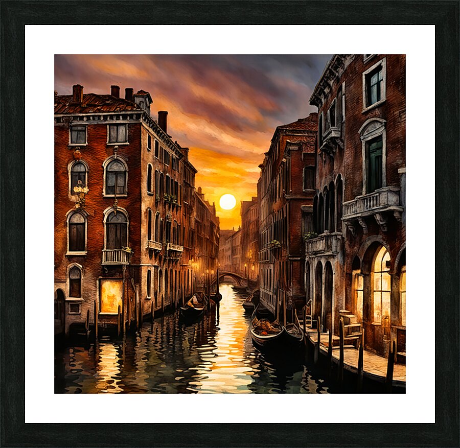 DREAMING OF VENICE Picture Frame print