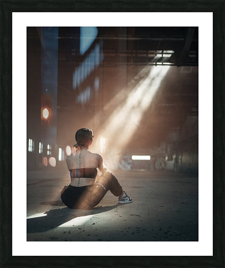 Heavenly Light Picture Frame print