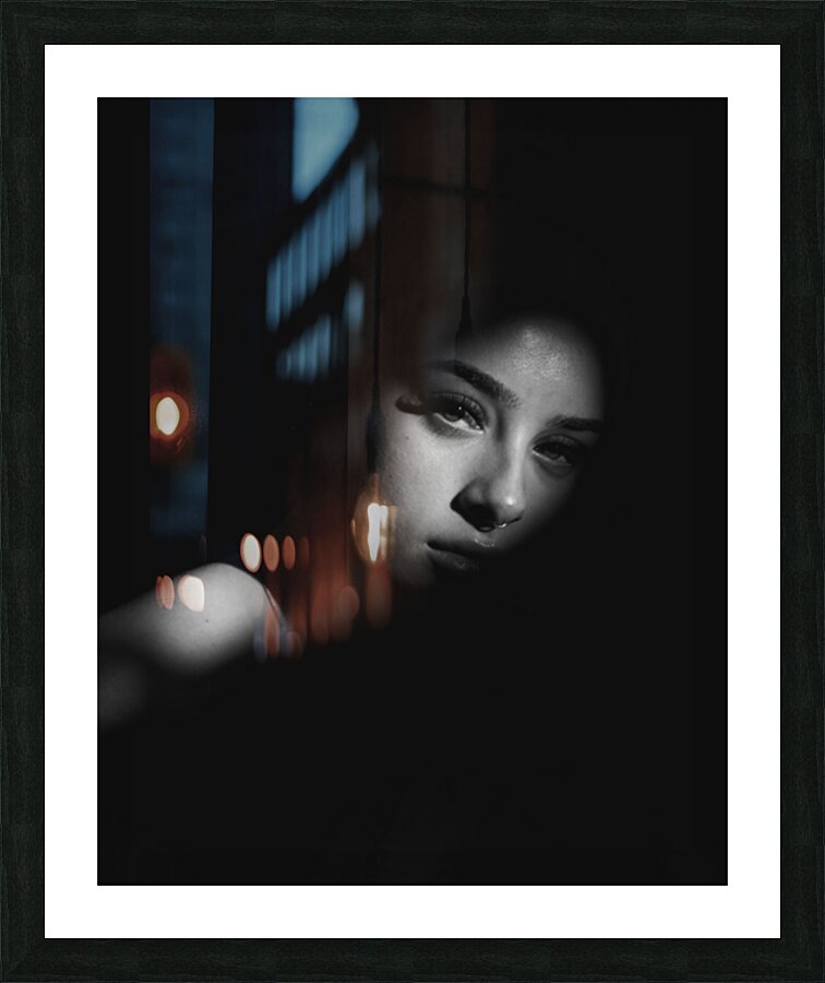 Photo Noir Picture Frame print