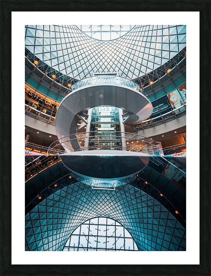 Reflection Building NYC 1 Picture Frame print