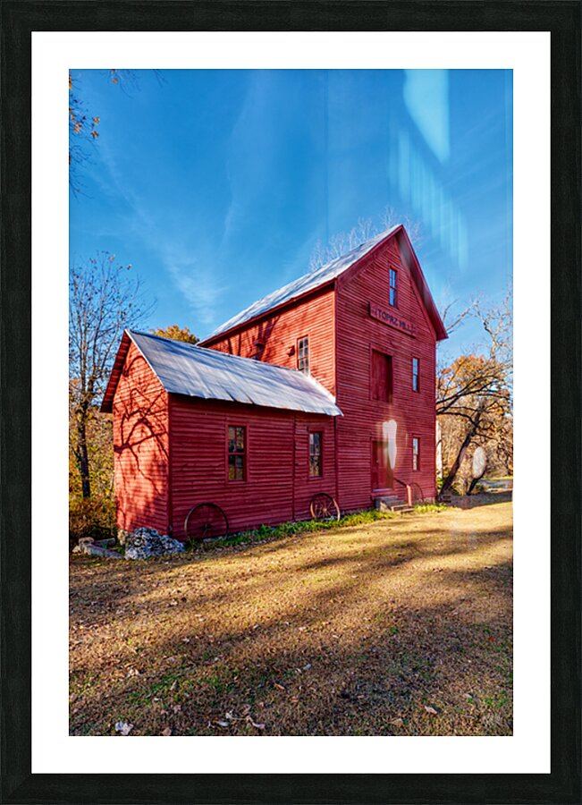 Topaz Mill Vertical Picture Frame print