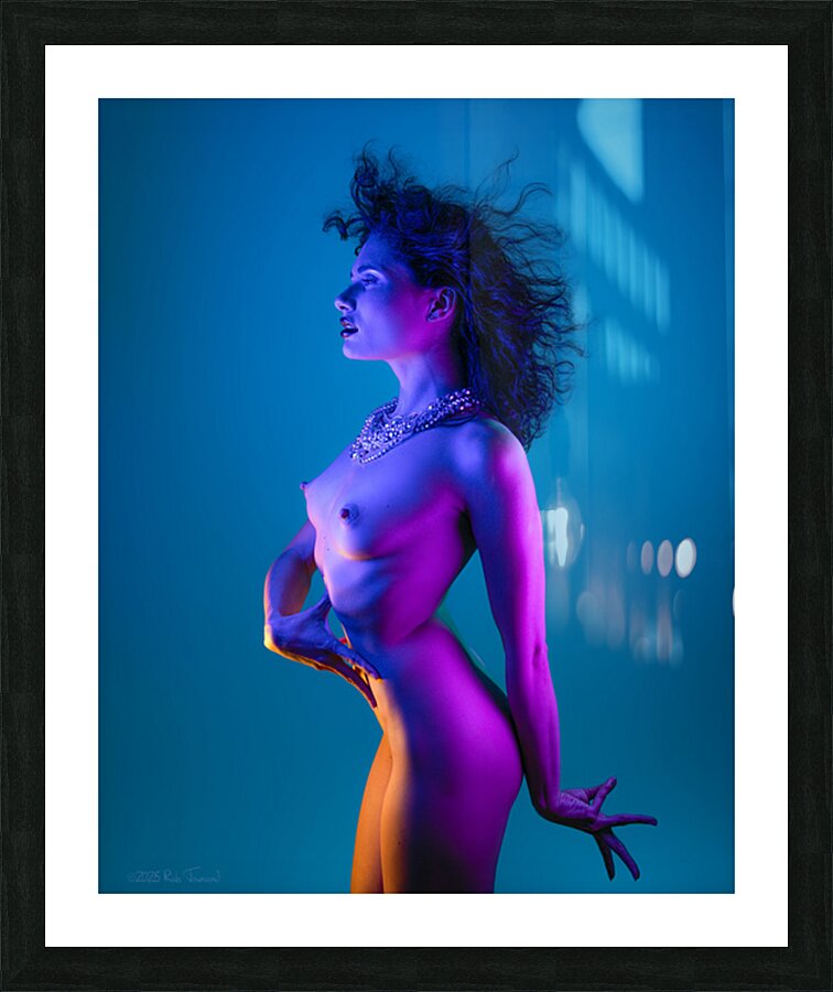 first defense and final strike. Picture Frame print