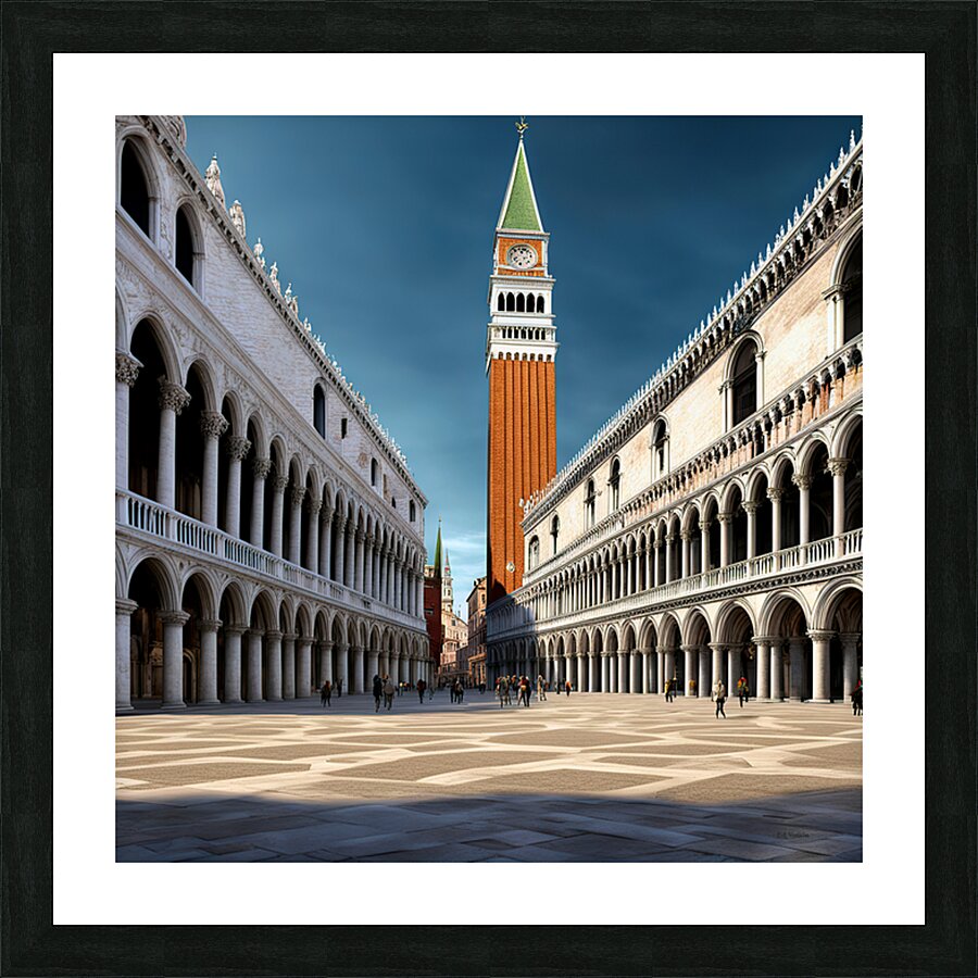 THE SQUARE Picture Frame print