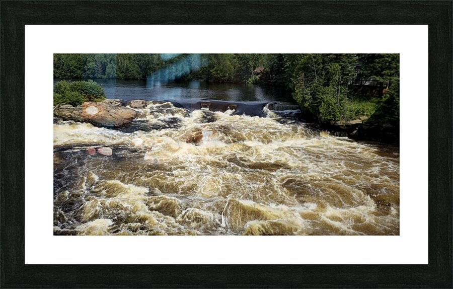 Rapids  Picture Frame print