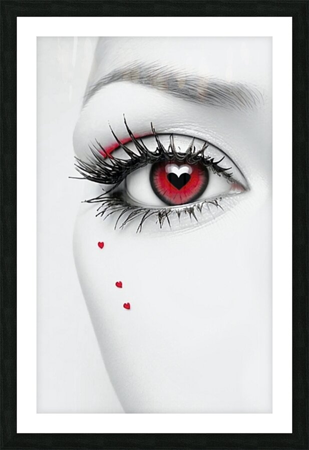 Eye Hearts Picture Frame Printing
