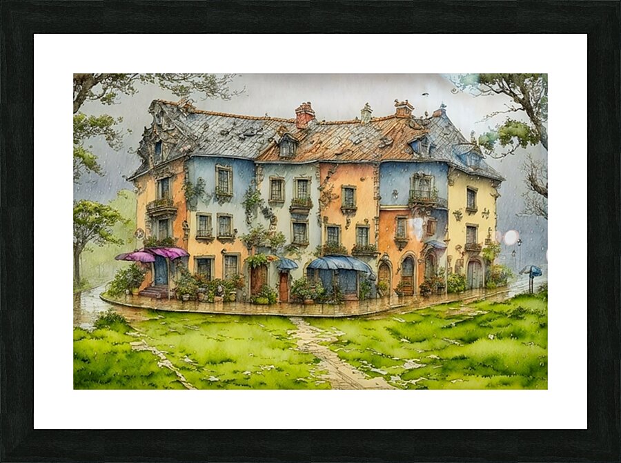 Cafe I Picture Frame Printing