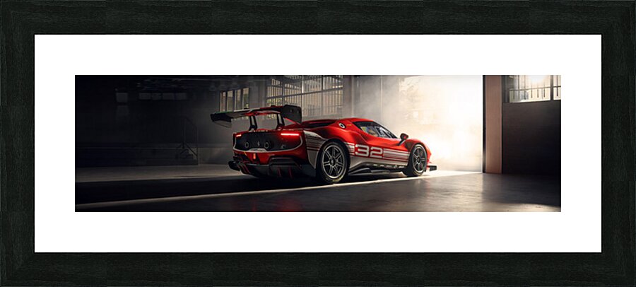 2024 Ferrari 296 Challenge 002 1440sw Picture Frame print