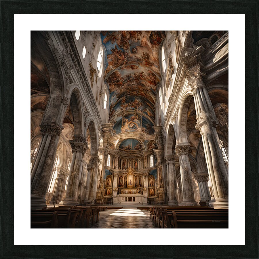 BASILICA  Picture Frame print