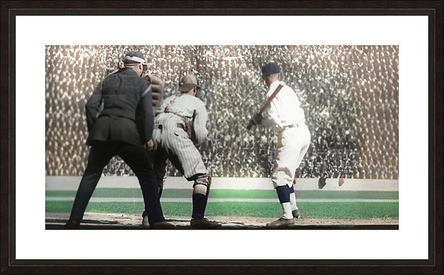 1924 Washington Senators At Bat Picture Frame print