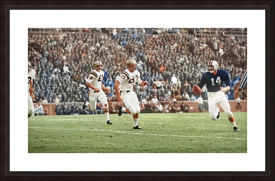 1959 Auburn Tigers Football Photo Art Picture Frame print