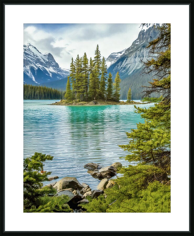 Spirit Island is With You Always Picture Frame print