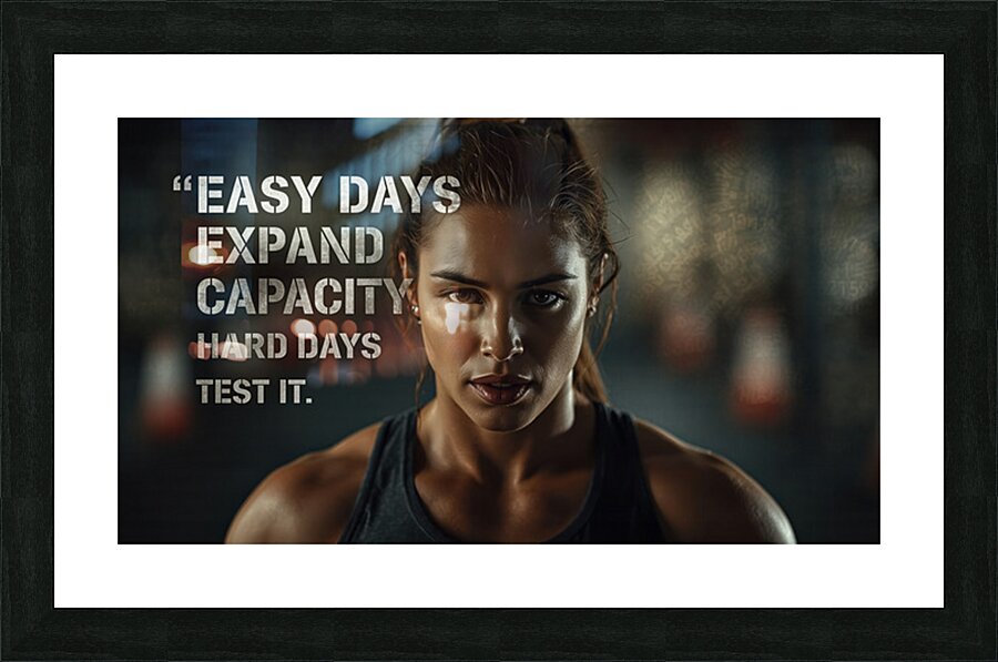 Expand and Test — Strength Forged in Every Day Picture Frame print