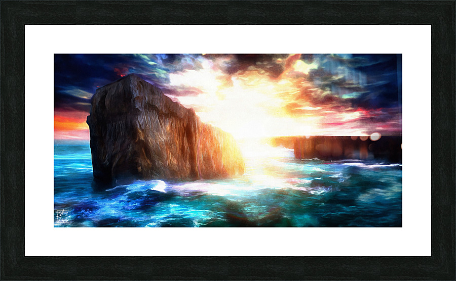 Aurora Sunrise Picture Frame print
