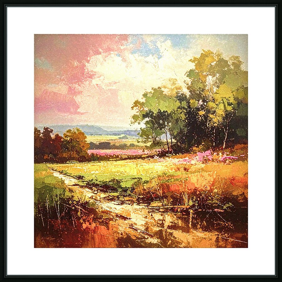 Muddy Creek Picture Frame print