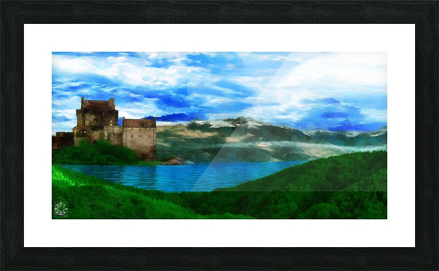The House on the Lake Picture Frame print