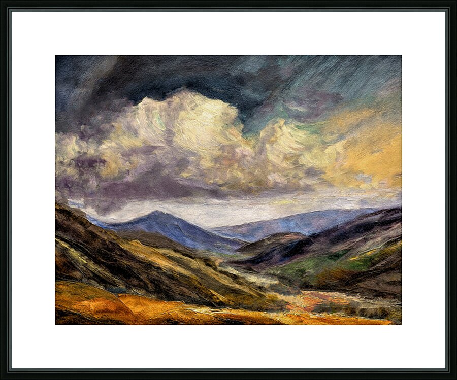 The Mourne Mountains in Ireland Impression et Cadre photo