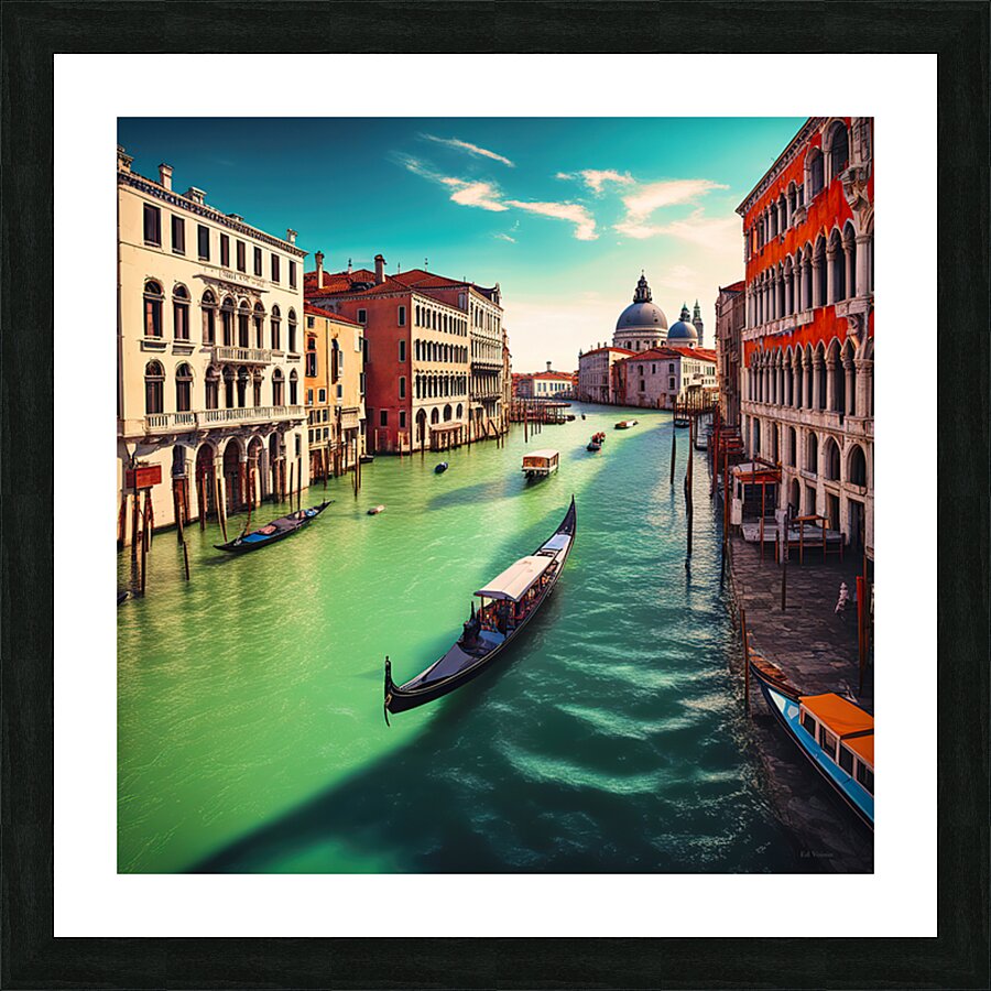 TOURING Picture Frame print