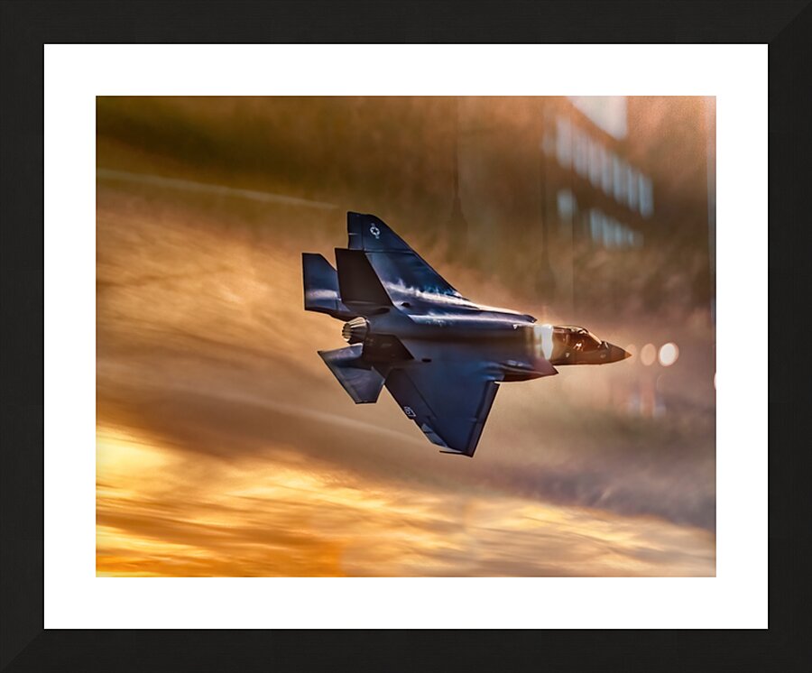 Oceana Air Show F-35c Picture Frame print
