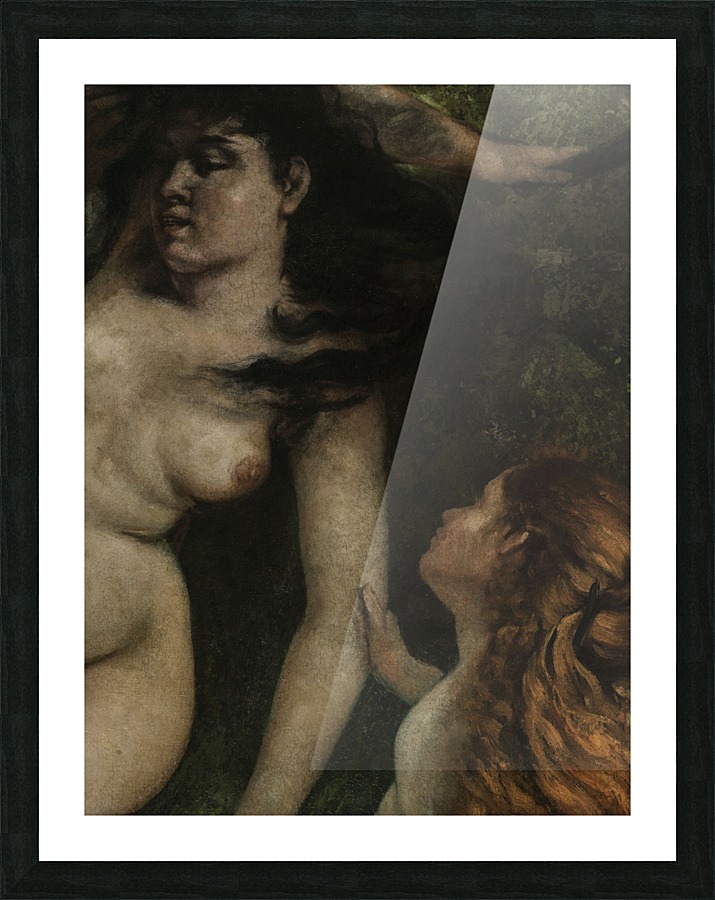 Trois baigneuses Picture Frame print