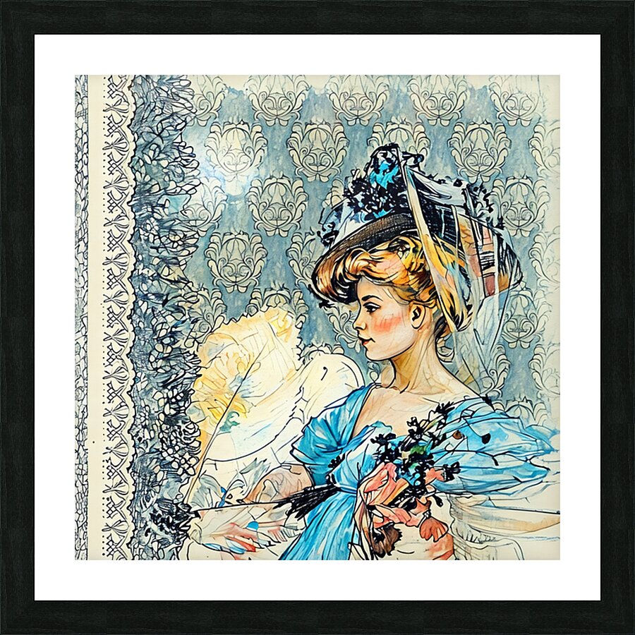 ArtXcl 006 retro style illustration Picture Frame Printing