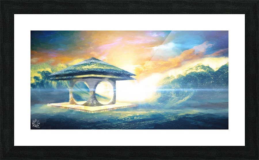 Oceanus Picture Frame print