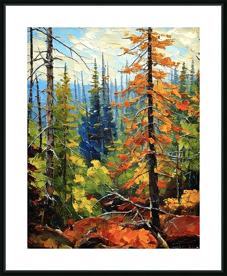Probably Algonquin Park  Picture Frame print