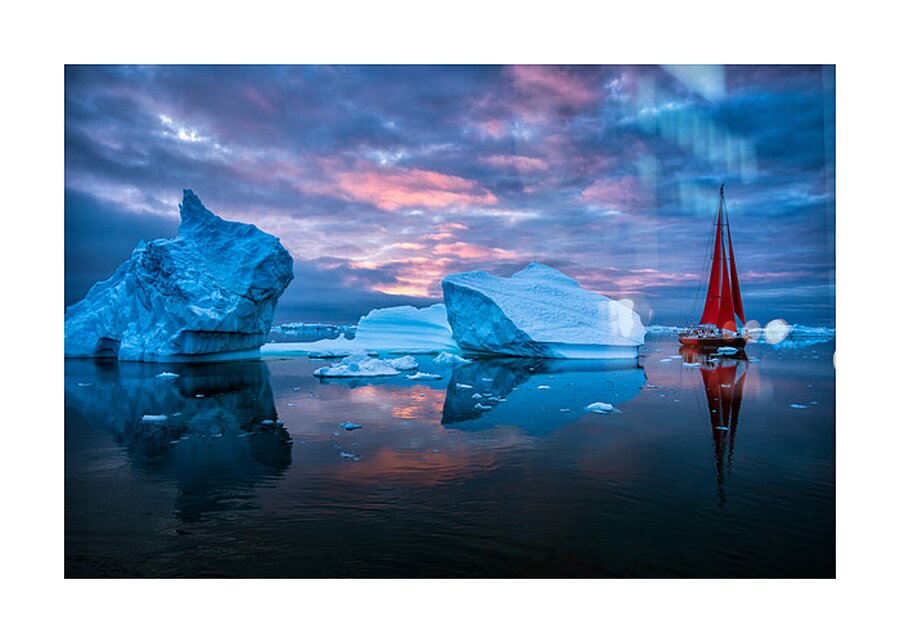 NIGHT REFLECTIONS Picture Frame print