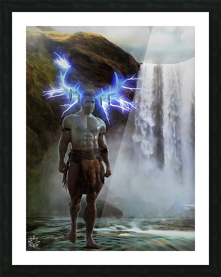 Cernunnos Picture Frame print