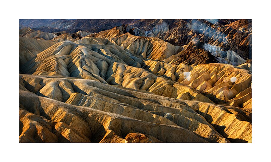 SUNRISE AT ZABRINSKI POINT Picture Frame print