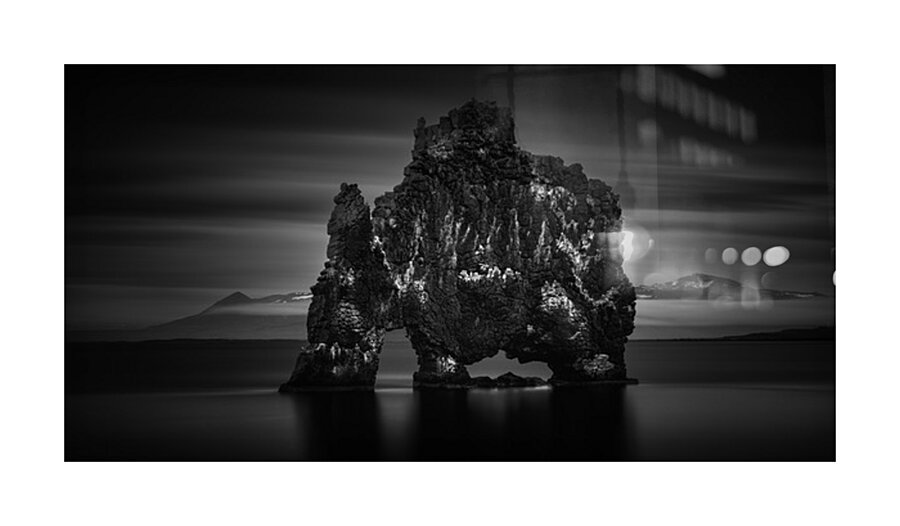 HVITSERKUR THE TROLL OF NORTHWEST ICELAND Picture Frame print