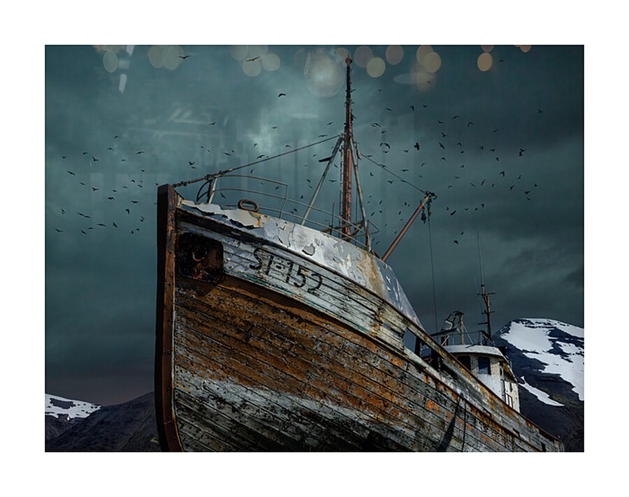 OUT OF ITS ELEMENT Picture Frame print