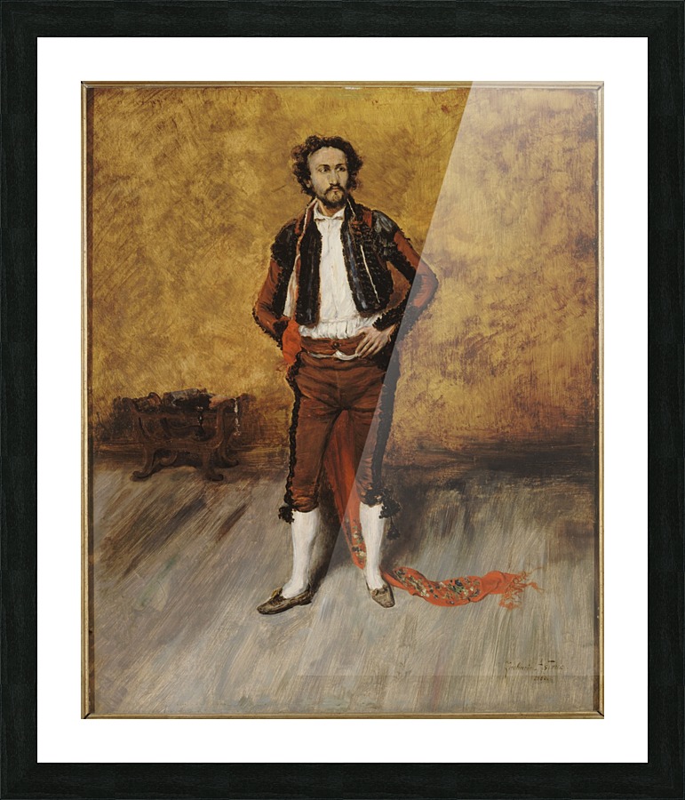 La toilette du torero Picture Frame print