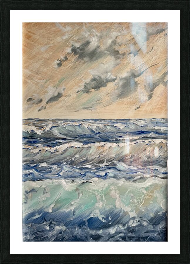 IMG 4329 seascape sunset Picture Frame print