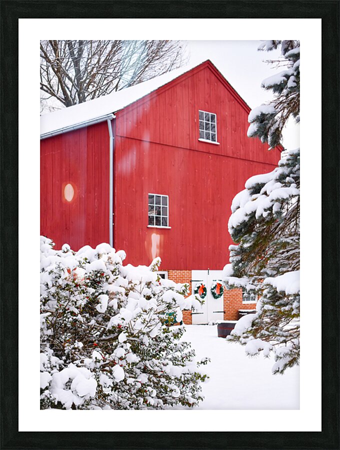 10 Winter Card Picture Frame print