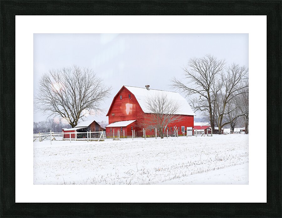 15 Winter Card Picture Frame print