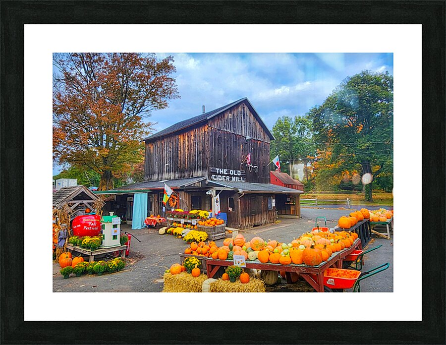 03 Autumn Card Picture Frame print