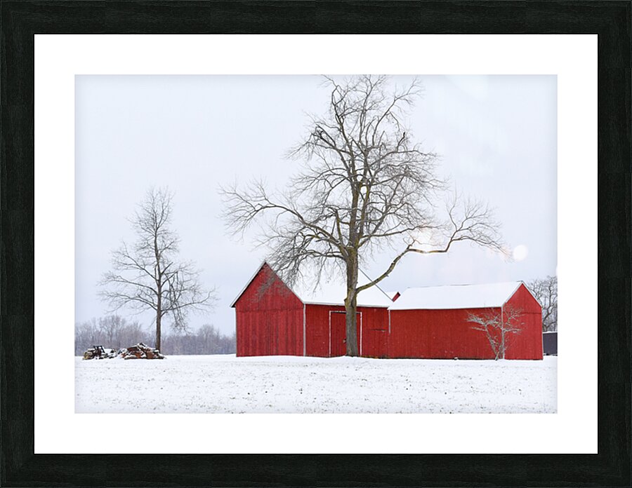 11 Winter Card Picture Frame print