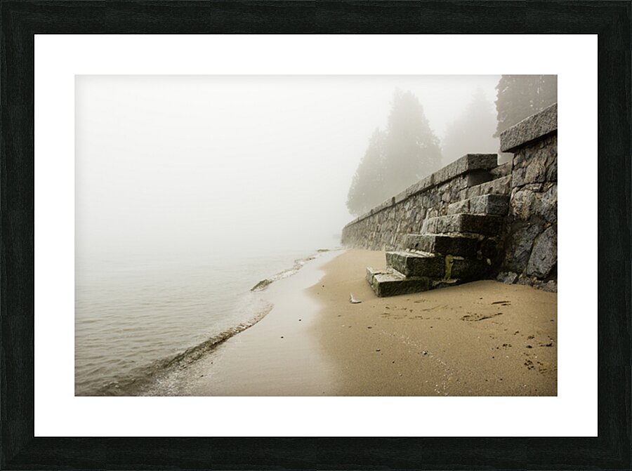 The Uncertain Call of the Sea Picture Frame print