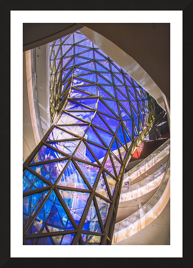 Massimiliano Fuksass Zeil River of Glass Picture Frame print